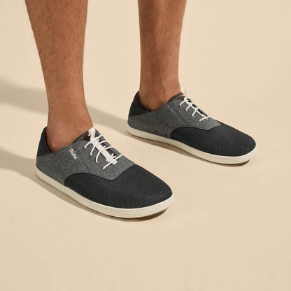 Nohea Moku Men's Boat Shoes - Dark Shadow