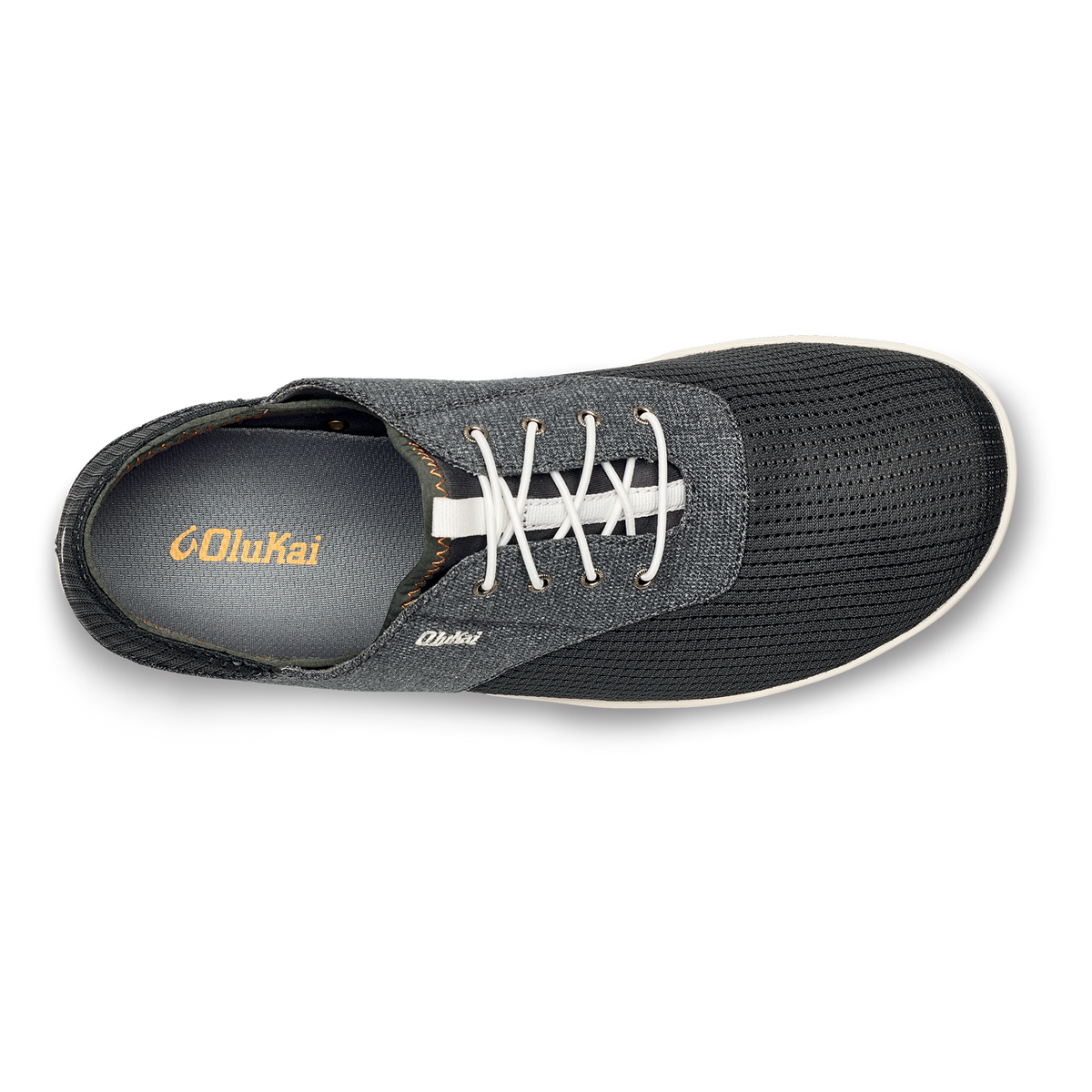 Nohea Moku Men's Boat Shoes - Dark Shadow