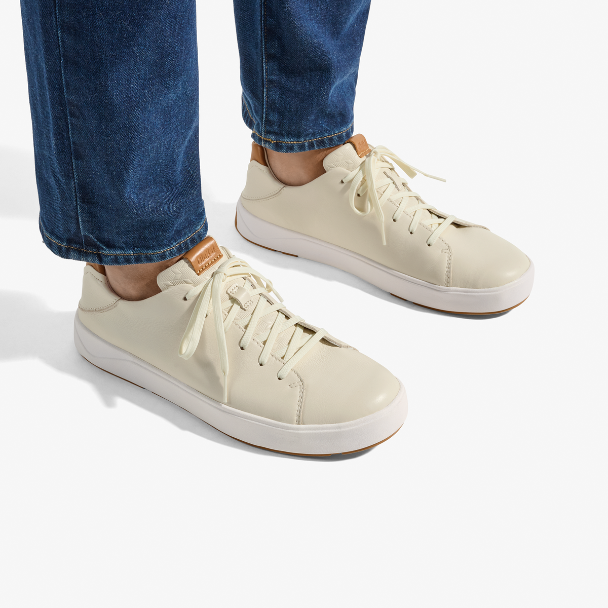Lae‘ahi Lī ‘Ili Men's Leather Sneakers - Tapa