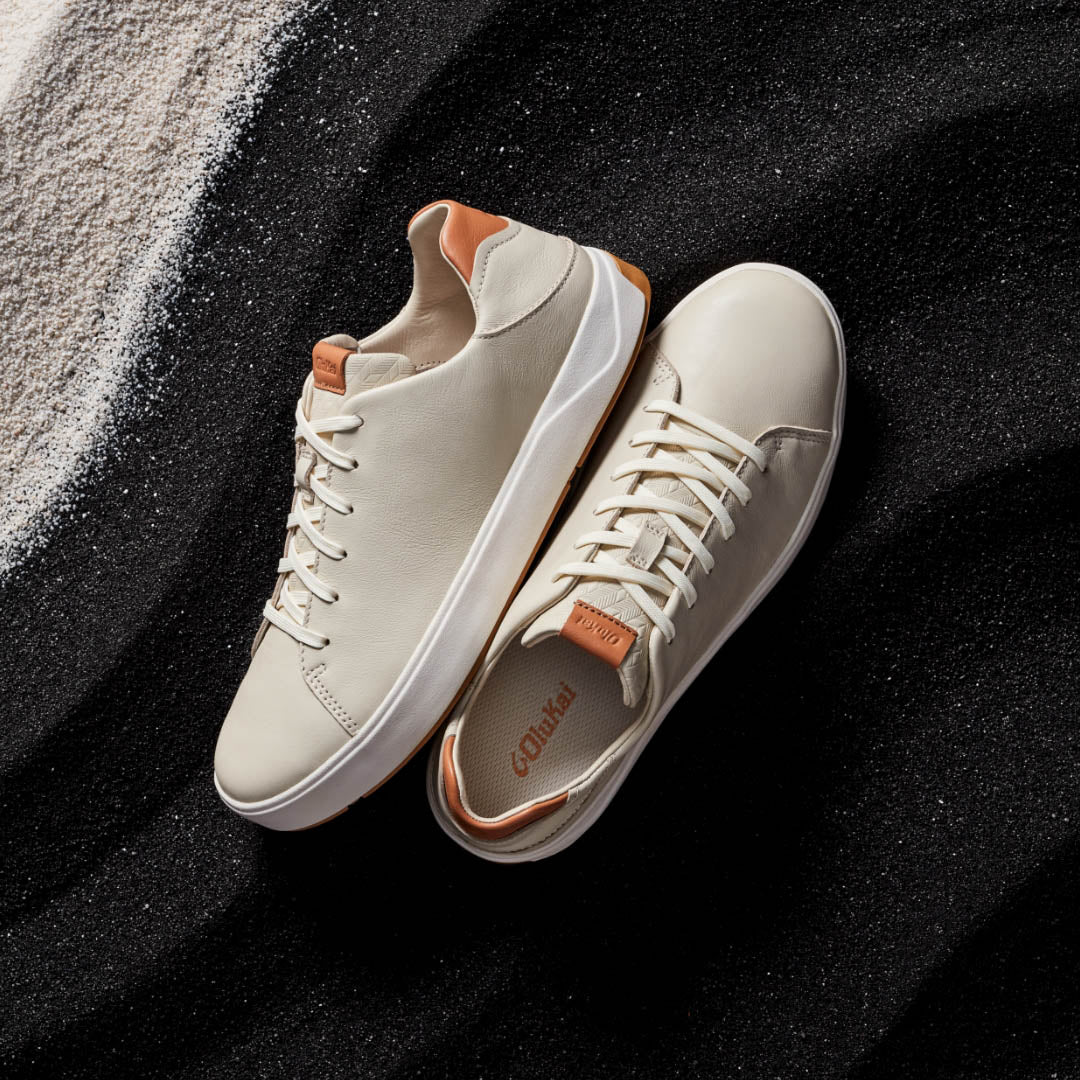 Lae‘ahi Lī ‘Ili Men's Leather Sneakers - Tapa