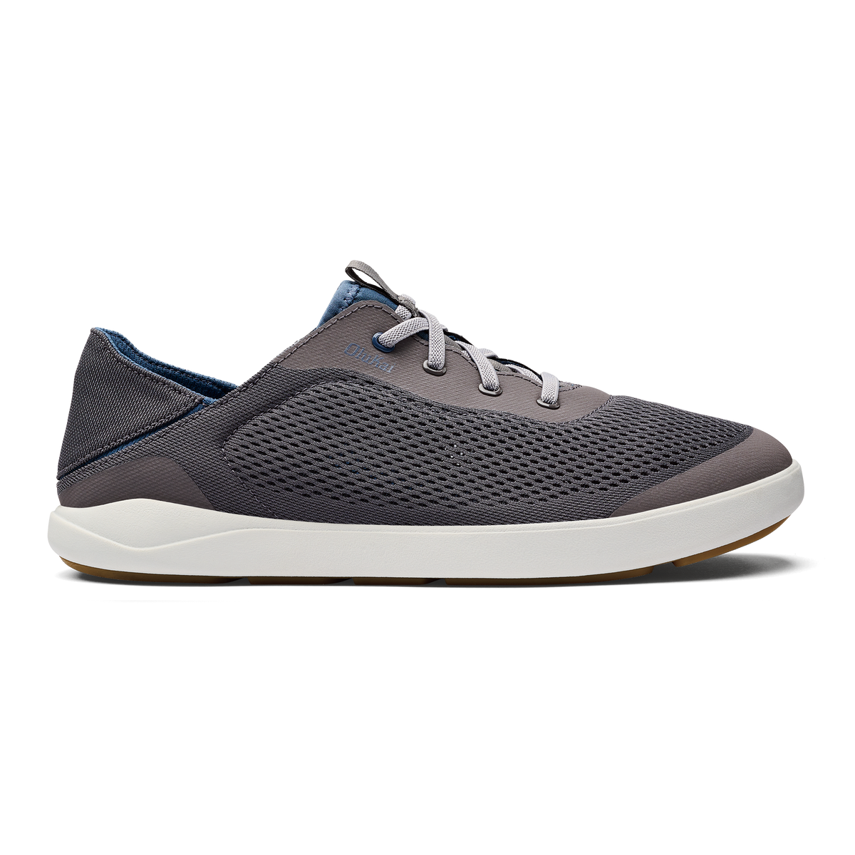 Moku Pae Men's Boat Shoes - Pavement / Vintage Blue