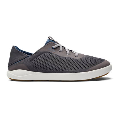 Moku Pae Men's Boat Shoes - Pavement / Vintage Blue