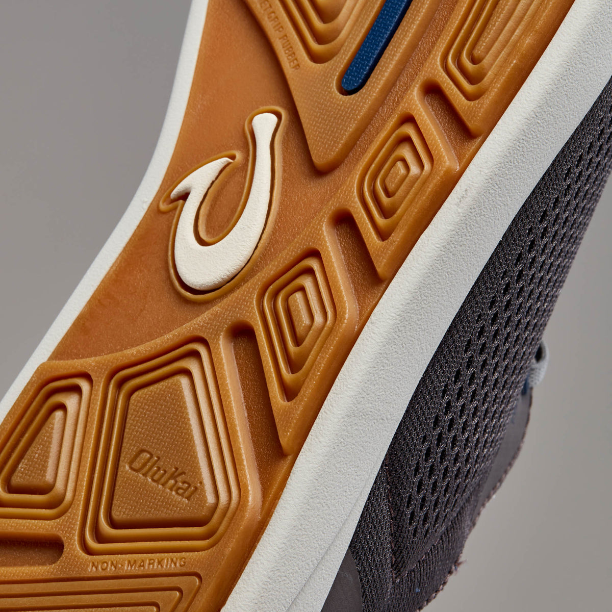 Moku Pae Men's Boat Shoes - Pavement / Vintage Blue