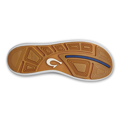 Moku Pae Men's Boat Shoes - Pavement / Vintage Blue