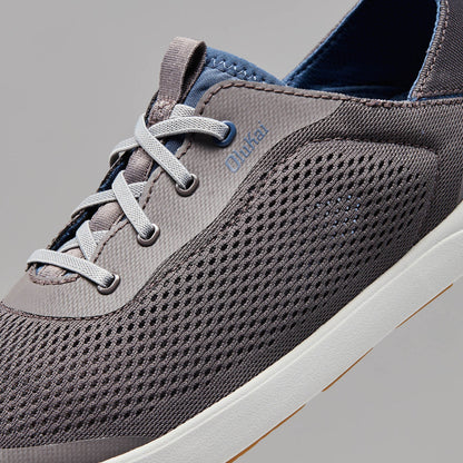 Moku Pae Men's Boat Shoes - Pavement / Vintage Blue