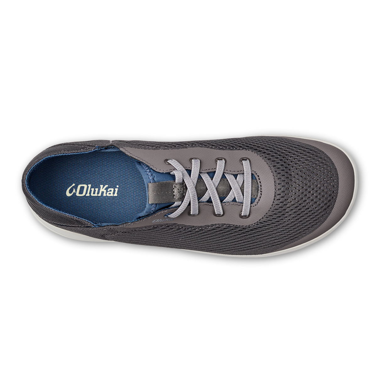 Moku Pae Men's Boat Shoes - Pavement / Vintage Blue