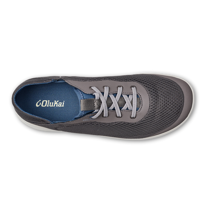 Moku Pae Men's Boat Shoes - Pavement / Vintage Blue