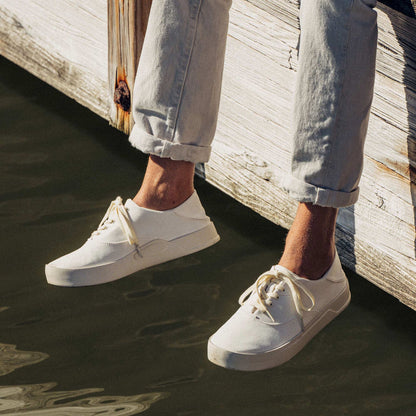 Tradewind Men’s Breathable Sneakers - Off White