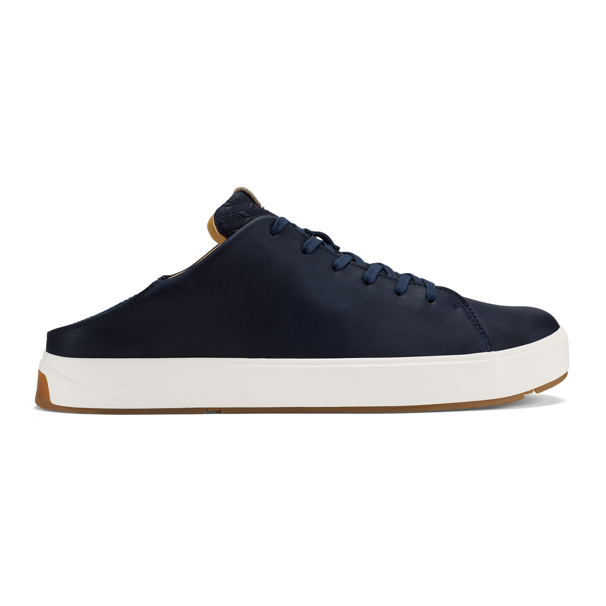 Lae‘ahi Lī ‘Ili Men's Leather Sneakers - Trench Blue