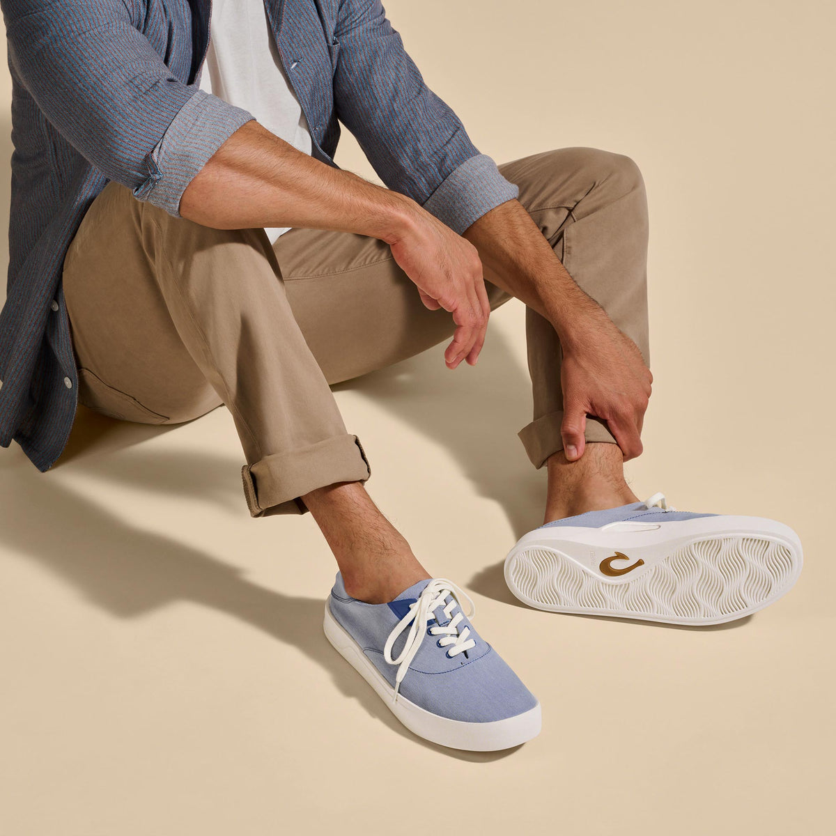 Tradewind Men’s Breathable Sneakers - Navy