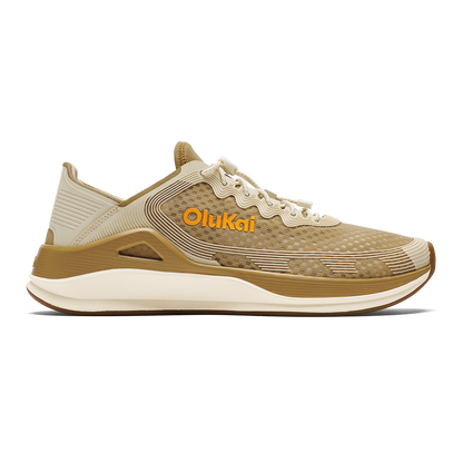 ‘Ahi Men’s Water Boat Shoes - Tan / Tapa