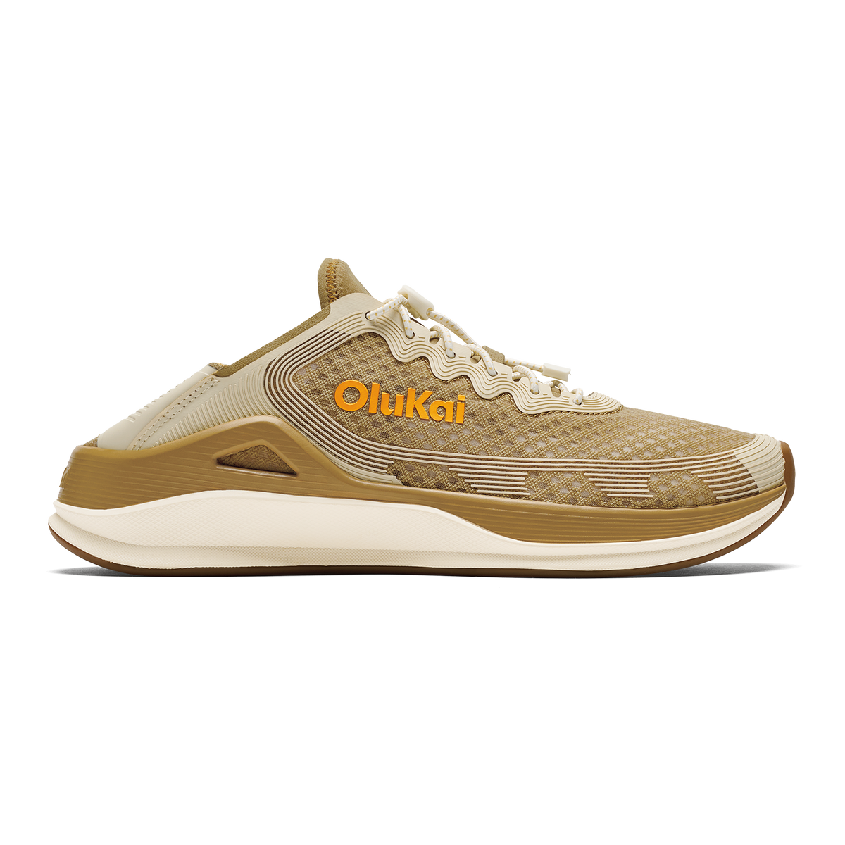 ‘Ahi Men’s Water Boat Shoes - Tan / Tapa