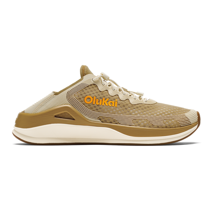 ‘Ahi Men’s Water Boat Shoes - Tan / Tapa