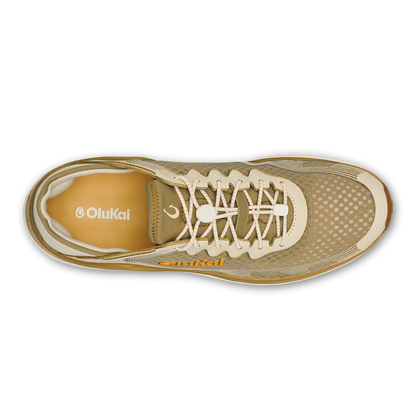 ‘Ahi Men’s Water Boat Shoes - Tan / Tapa
