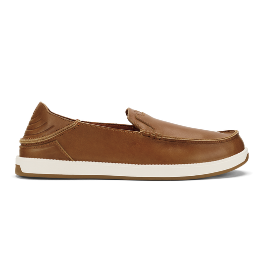 Kākaha Nia Men‘s Leather Slip-On Shoes - Fox