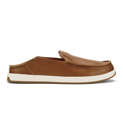 Kākaha Nia Men‘s Leather Slip-On Shoes - Fox