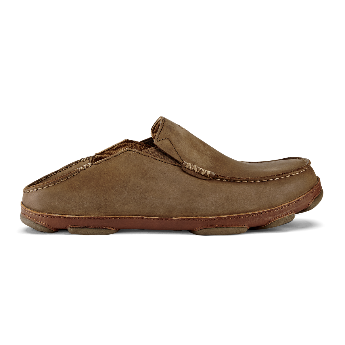 Moloā Men's Leather Slip On Shoes - Ray / Toffee