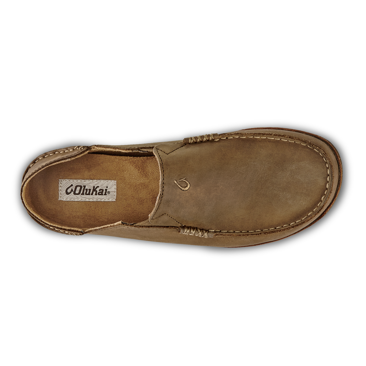 Moloā Men's Leather Slip On Shoes - Ray / Toffee
