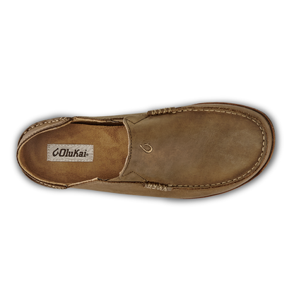 Moloā Men's Leather Slip On Shoes - Ray / Toffee