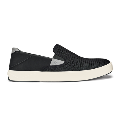 OluKai Lae‘ahi - Black | Men's Slip-on Sneakers