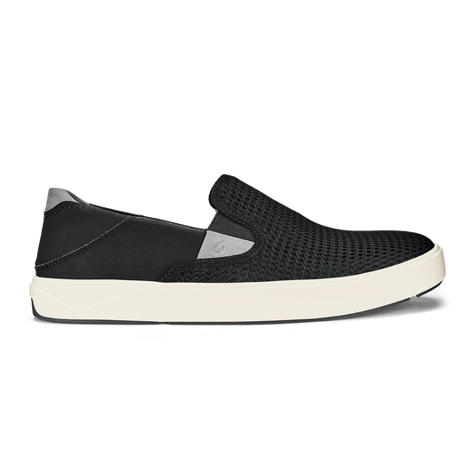 OluKai Lae‘ahi - Black | Men's Slip-on Sneakers