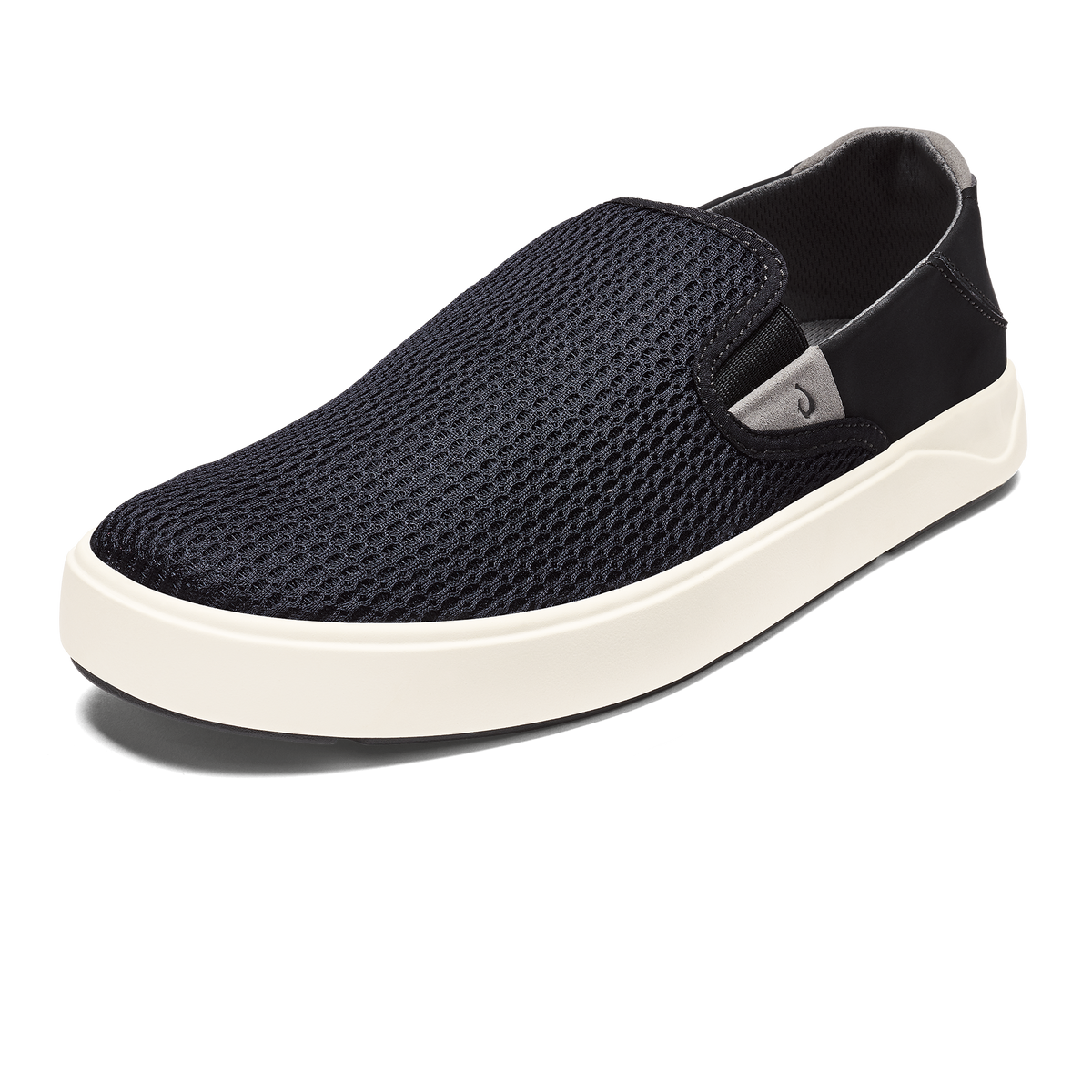 OluKai Lae‘ahi - Black | Men's Slip-on Sneakers
