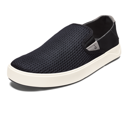 OluKai Lae‘ahi - Black | Men's Slip-on Sneakers