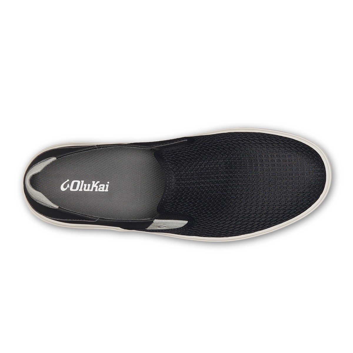 OluKai Lae‘ahi - Black | Men's Slip-on Sneakers