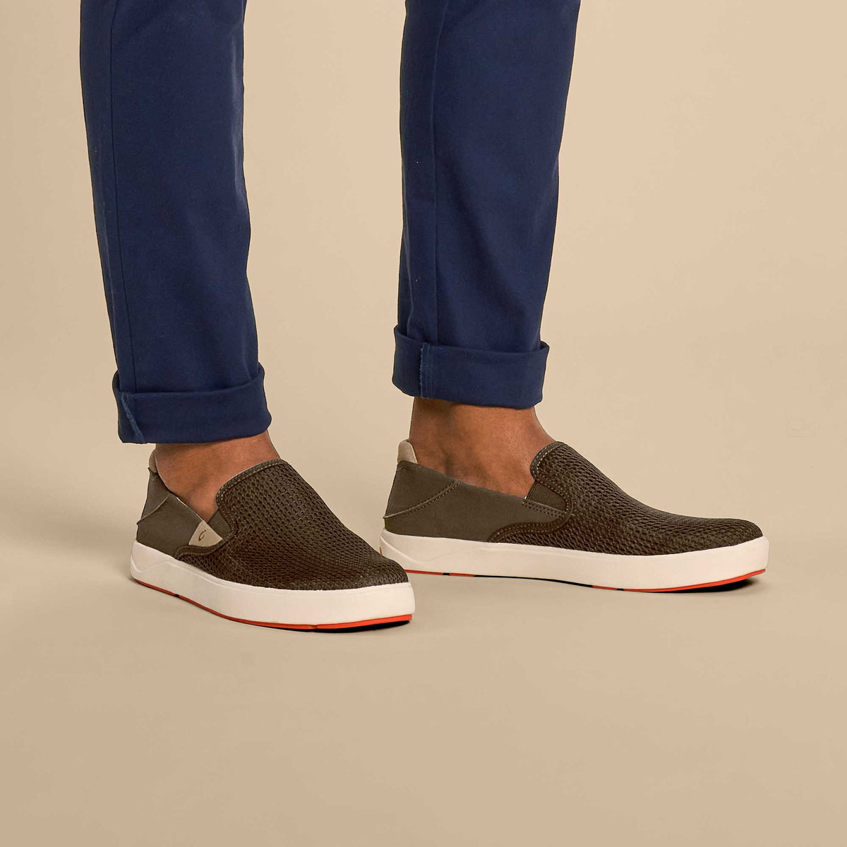 Lae‘ahi Men's Slip-On Sneakers - Kona