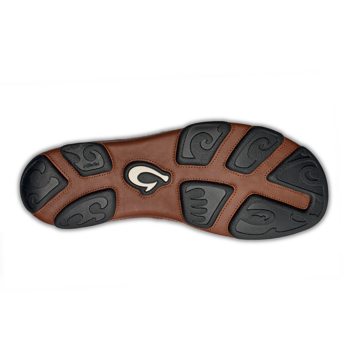 Moloā Men's Leather Slip On Shoes - Black / Toffee