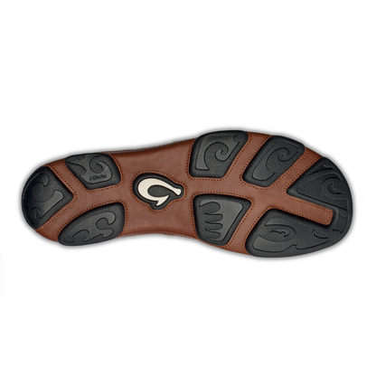 Moloā Men's Leather Slip On Shoes - Black / Toffee