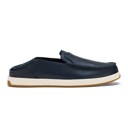 Kākaha Nia Men‘s Suede Slip-On Shoes - Mood Indigo