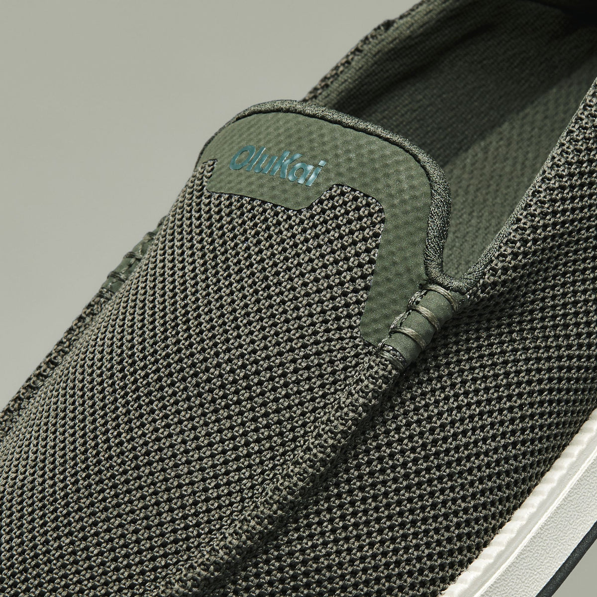 Kākaha Mesh Men‘s Slip-On Shoes - Nori