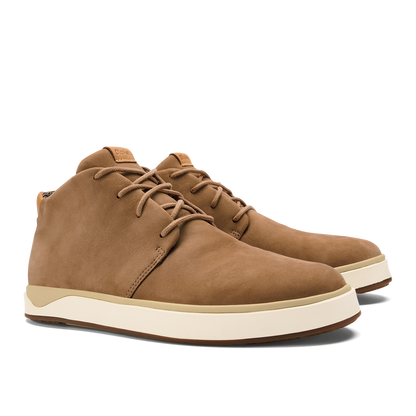 Papakū 'Ili Men’s Waterproof Leather Boots- Tan