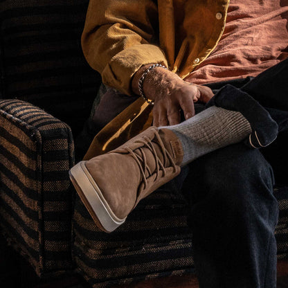 Papakū 'Ili Men’s Waterproof Leather Boots- Tan