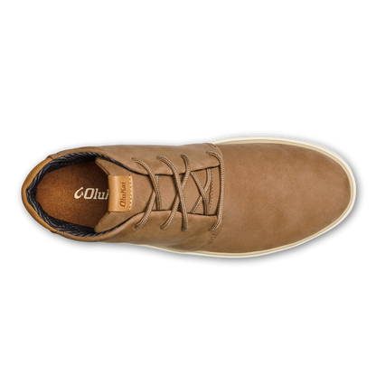 Papakū 'Ili Men’s Waterproof Leather Boots- Tan