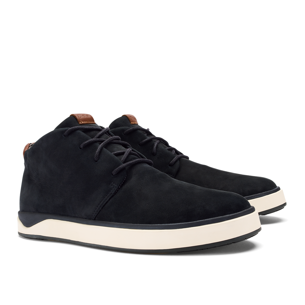 Papakū 'Ili Men’s Waterproof Leather Boots- Black