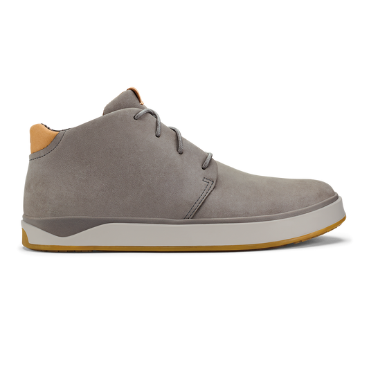 Papakū 'Ili Men’s Waterproof Leather Boots- Graphite