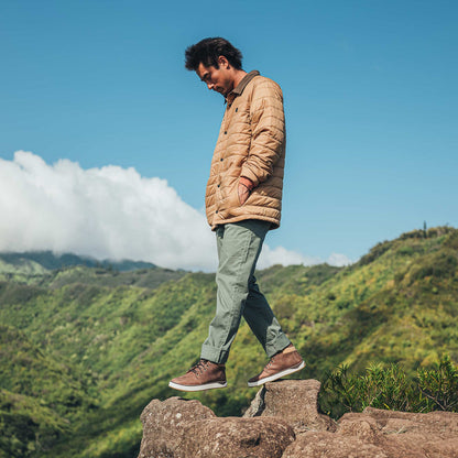 Kekaha Men’s Chukka Boots - Toffee / Off White