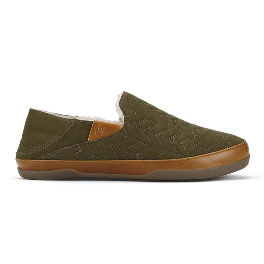 Hanohano Men’s Waxed Canvas Slippers - Husk