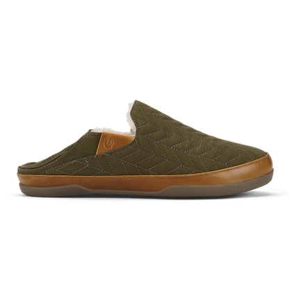 Hanohano Men’s Waxed Canvas Slippers - Husk