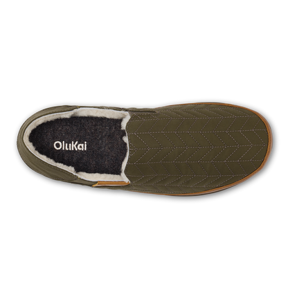 Hanohano Men’s Waxed Canvas Slippers - Husk