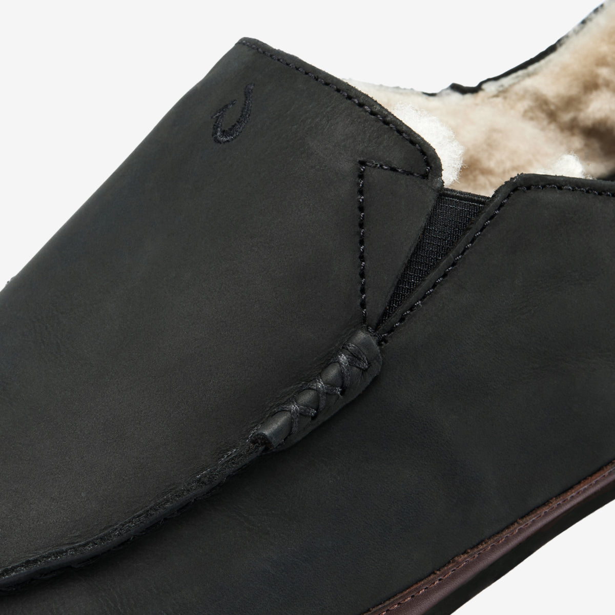Moloā Slipper - Black / Dk Java