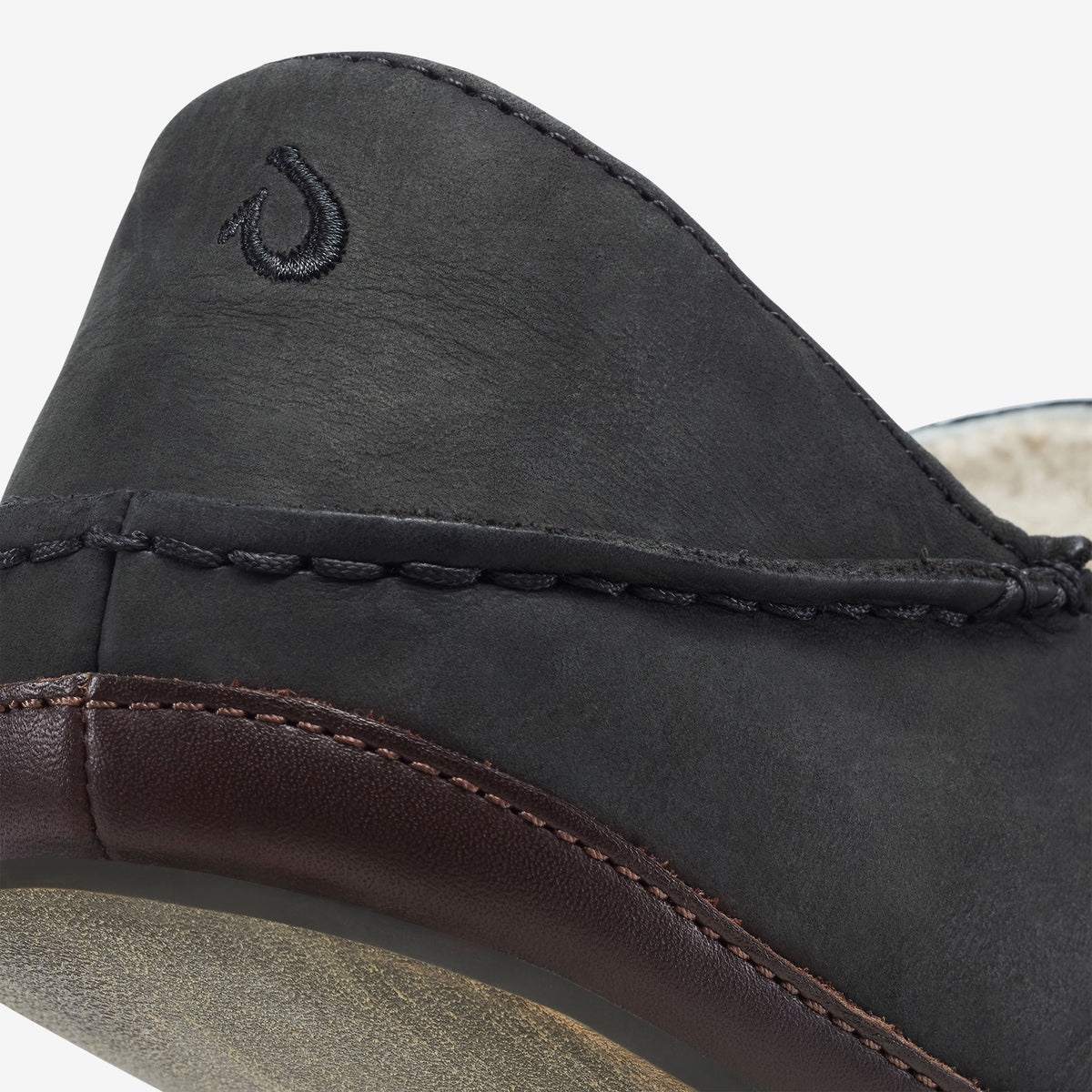 Moloā Slipper - Black / Dk Java