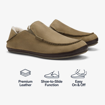Moloā Slipper - Clay / Dk Java