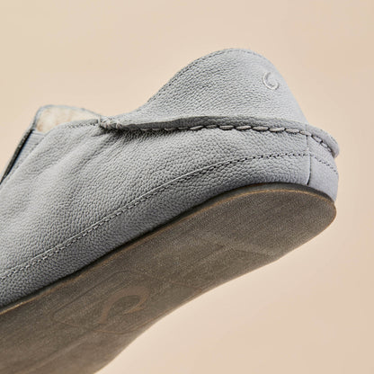 Moloā Men's Leather Slippers - Kona Coffee