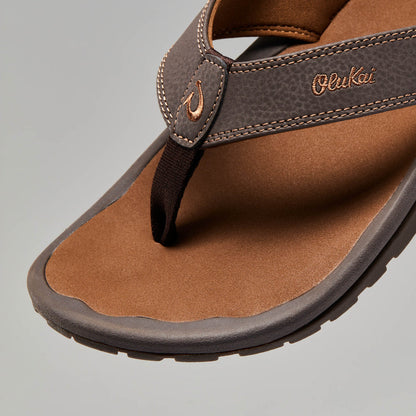‘Ohana Men's Beach Sandals - Dark Java / Ray