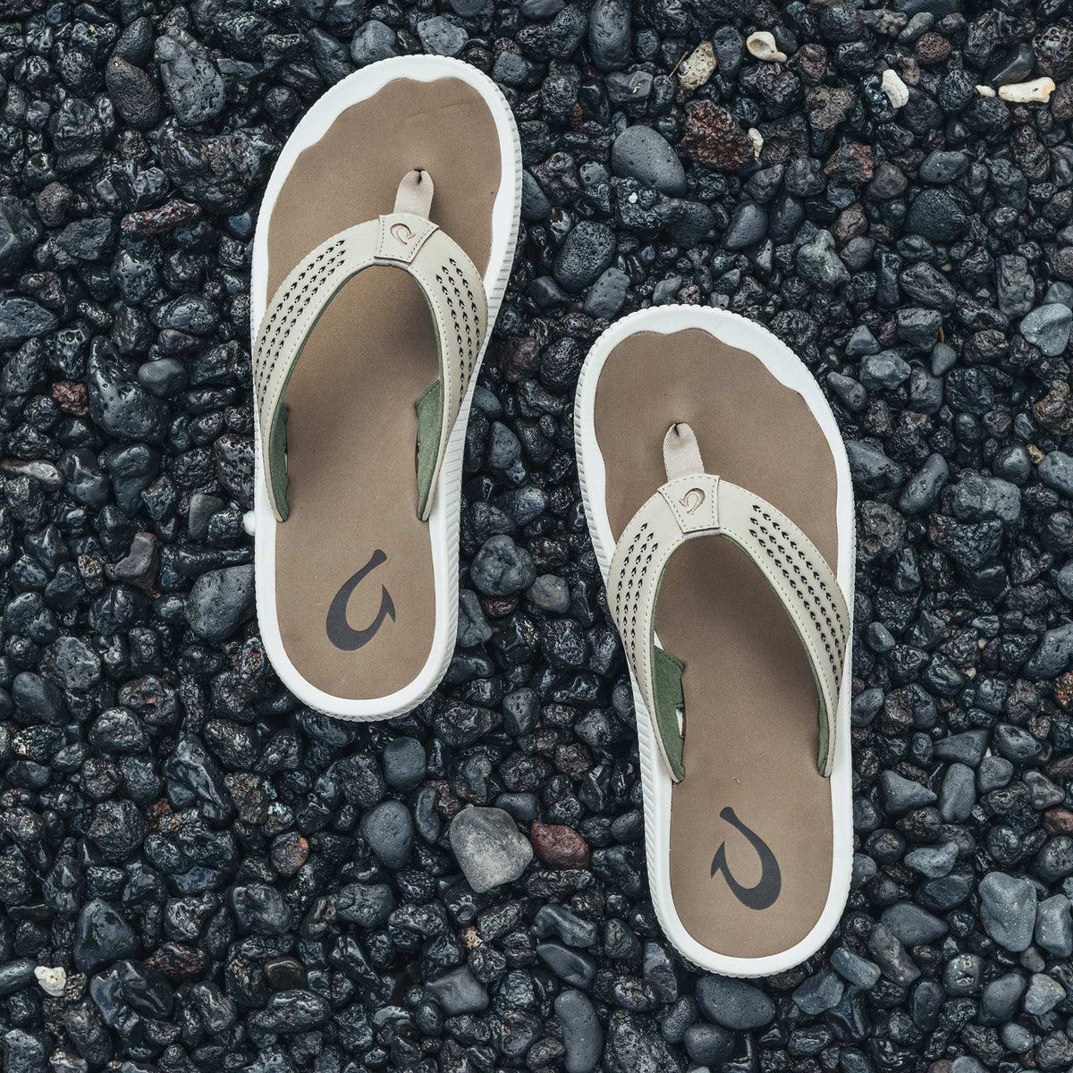 Ulele Men's Water-Ready Beach Sandals - Clay / Mustang