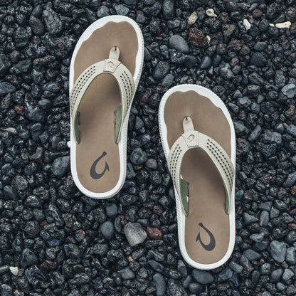 Ulele Men's Water-Ready Beach Sandals - Clay / Mustang