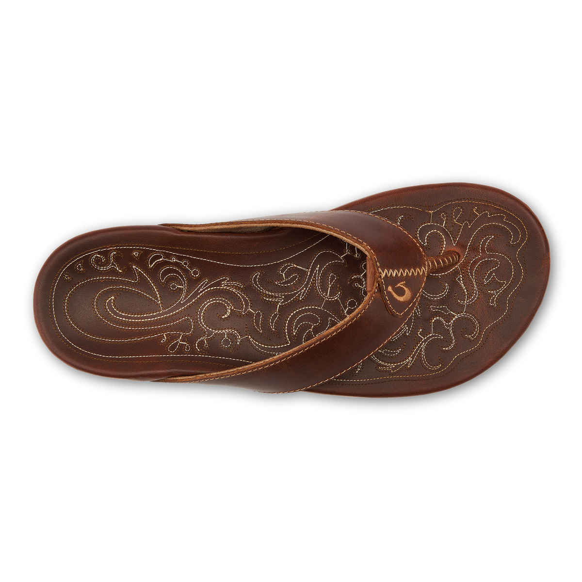 Mekila Men's Full-Grain Leather Beach Sandals - Natural